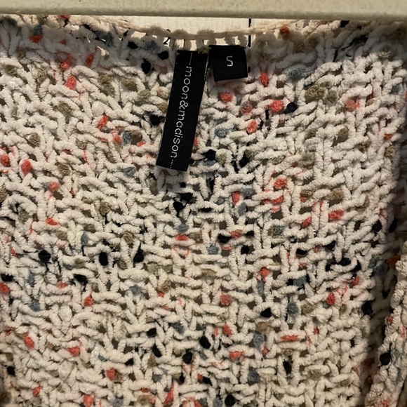 moon & madison speckled cardigan - Picture 2 of 4